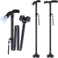 Collapsible Walking Stick with Led Light