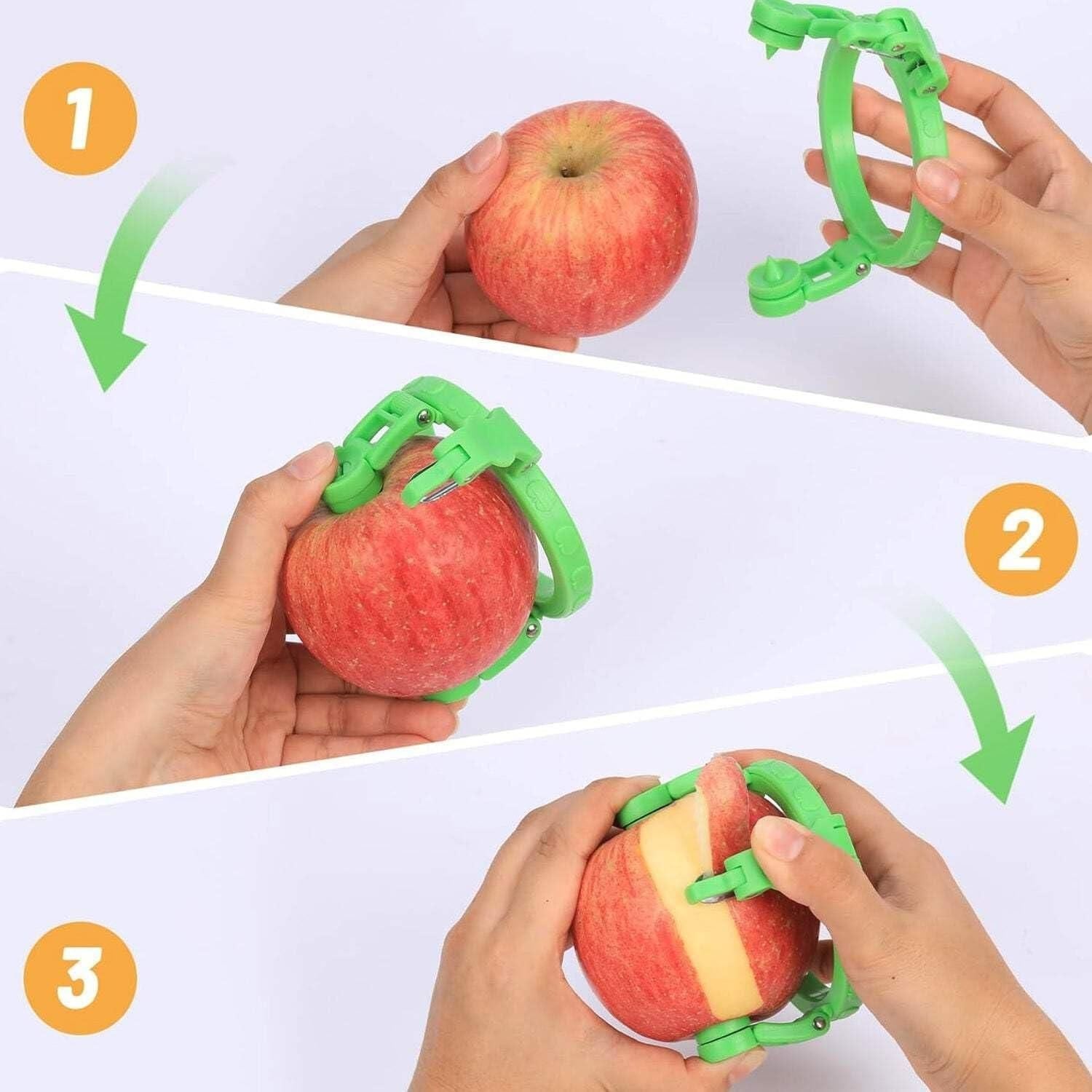 Portable Handheld Apple Peeler